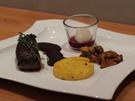 Hirsch | Pfifferlinge | Maisgrieß | Schokolade - Rezept