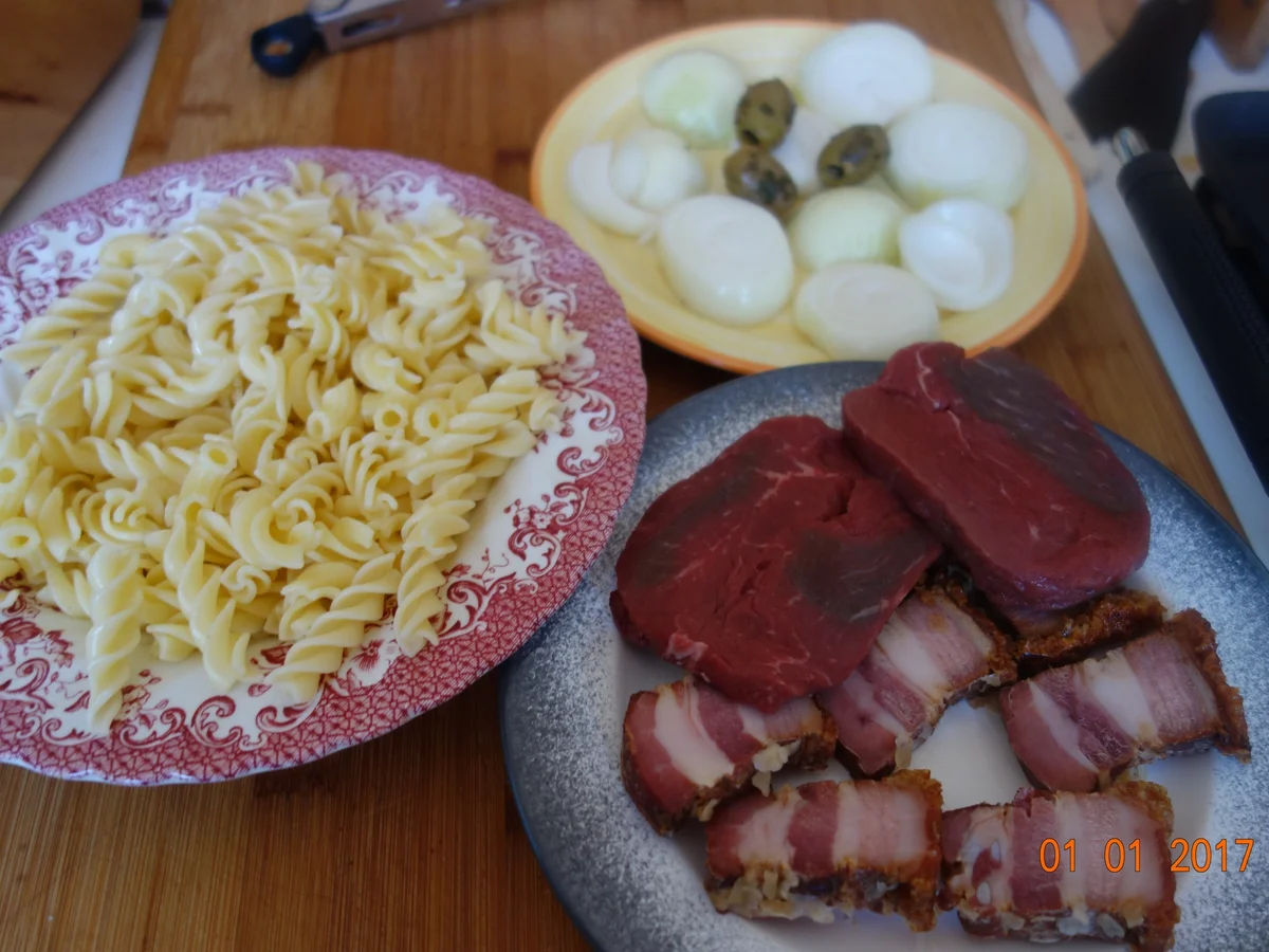 Dinner for one - der Mandi läßt sich nich unterkriegen, Dank Gelis Zuspruch; - Rezept - Bild Nr. 3