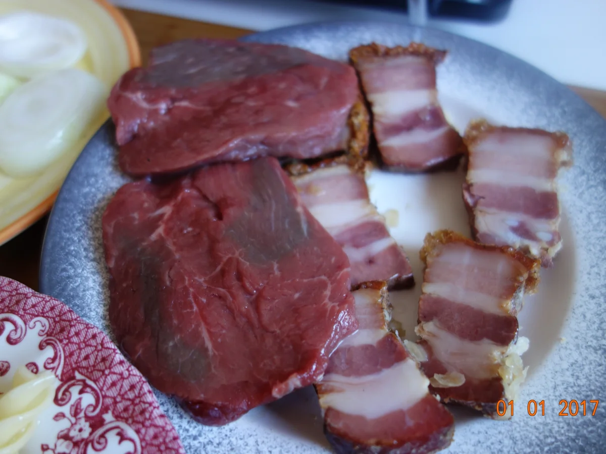 Dinner for one - der Mandi läßt sich nich unterkriegen, Dank Gelis Zuspruch; - Rezept - Bild Nr. 5