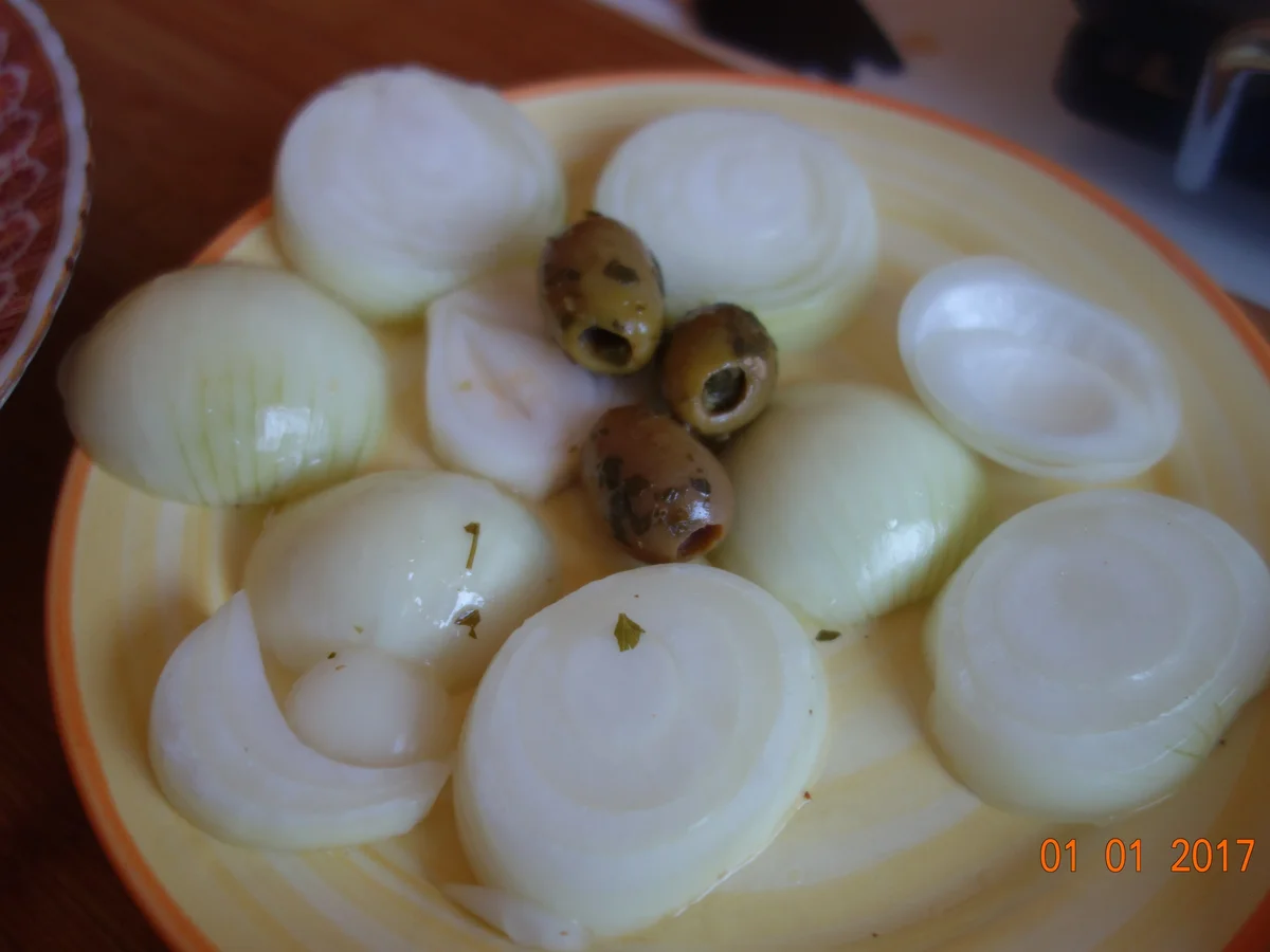 Dinner for one - der Mandi läßt sich nich unterkriegen, Dank Gelis Zuspruch; - Rezept - Bild Nr. 6