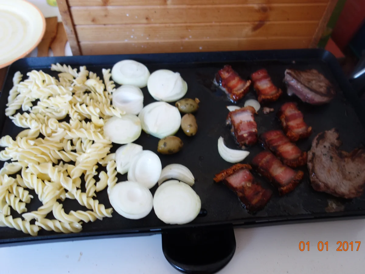 Dinner for one - der Mandi läßt sich nich unterkriegen, Dank Gelis Zuspruch; - Rezept - Bild Nr. 8