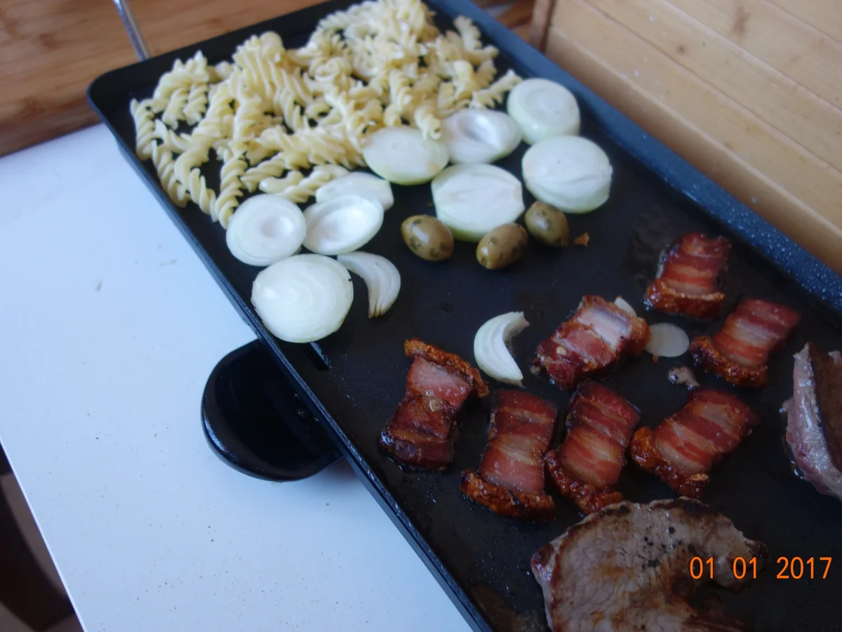 Dinner for one - der Mandi läßt sich nich unterkriegen, Dank Gelis Zuspruch; - Rezept - Bild Nr. 9