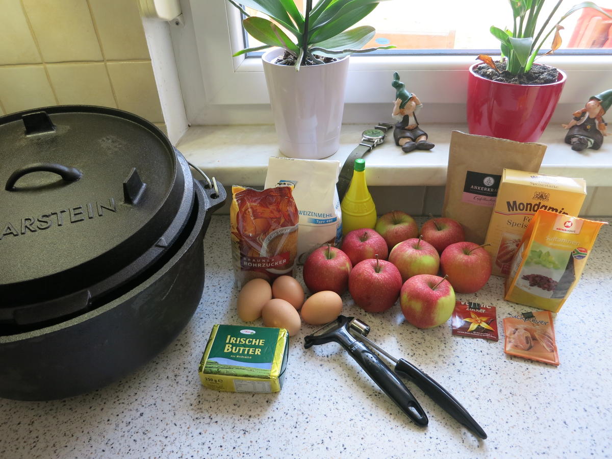 Apfelkuchen aus dem DutchOven - Rezept - Bild Nr. 1473