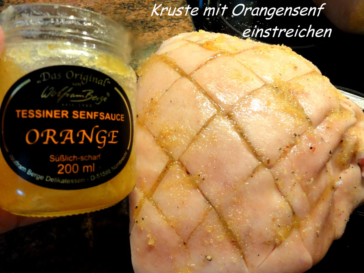 Rezept: Fleisch: KRUSTENBRATEN Bild Nr. 3 Fleisch: KRUSTENBRATEN - Rezept - Bild Nr. 3