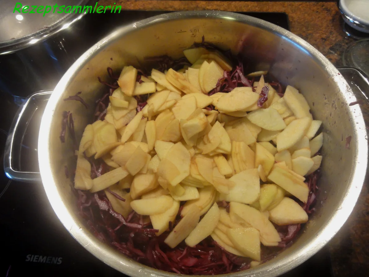 Rezept: Gemüse: APFEL - ROTKOHL Bild Nr. 7 Gemüse: APFEL - ROTKOHL - Rezept - Bild Nr. 7