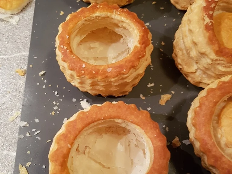 Hühnerfrikassee in Blätterteig-Pasteten  à la Biggi - Rezept - Bild Nr. 12