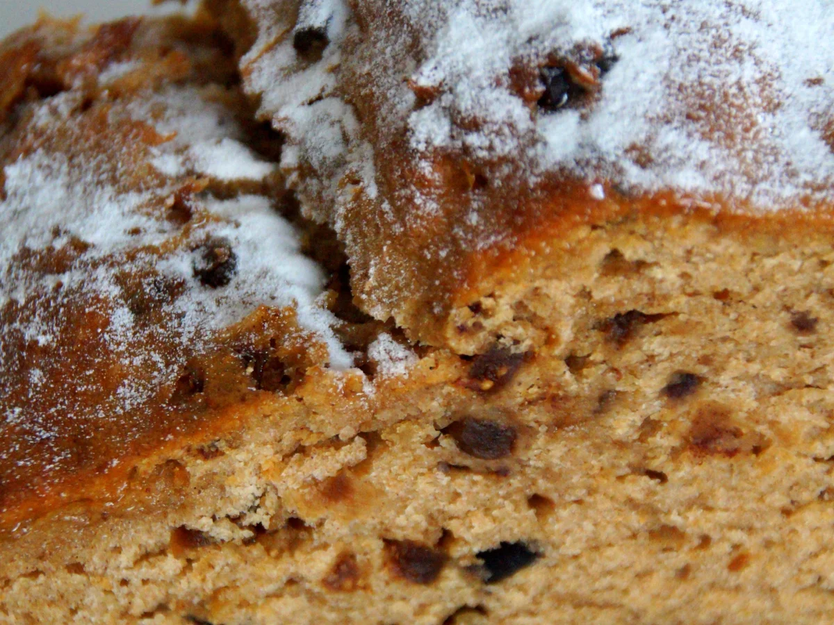 Gesunder Quarkstollen - Rezept