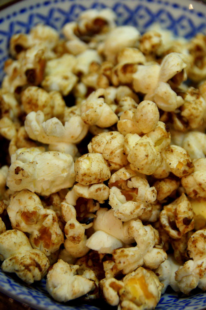 Zimt-Vanille-Popcorn mit Kokosöl - Rezept