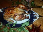 Ofen- Geflügel mit feiner Orangen-Honig-Zimt-Füllung - Rezept