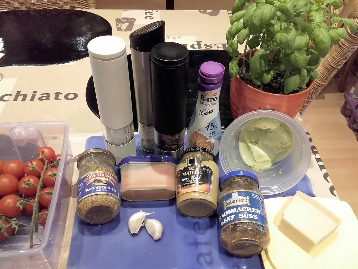 Gratinierte Hähnchenbrustfilet mit Cherrytomaten - Rezept - Bild Nr. 2