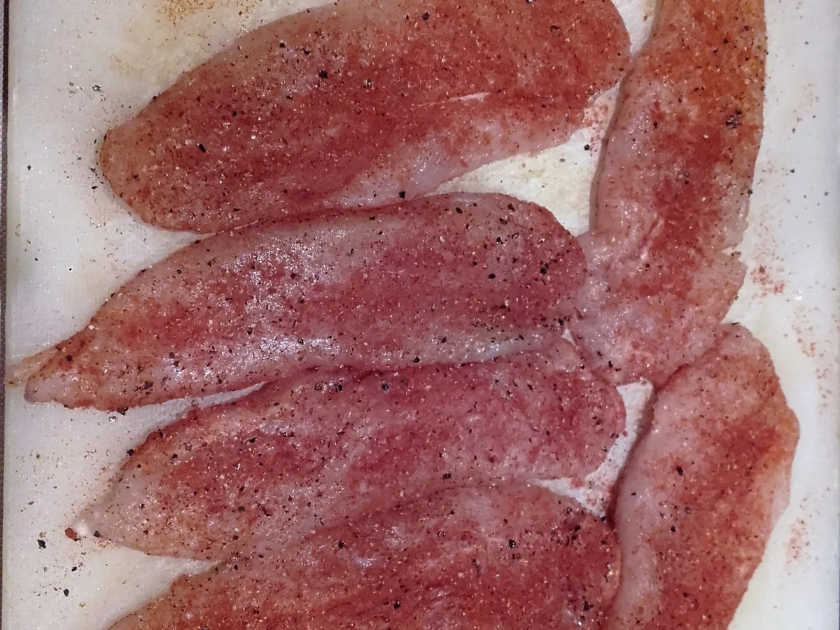 Gratinierte Hähnchenbrustfilet mit Cherrytomaten - Rezept - Bild Nr. 4