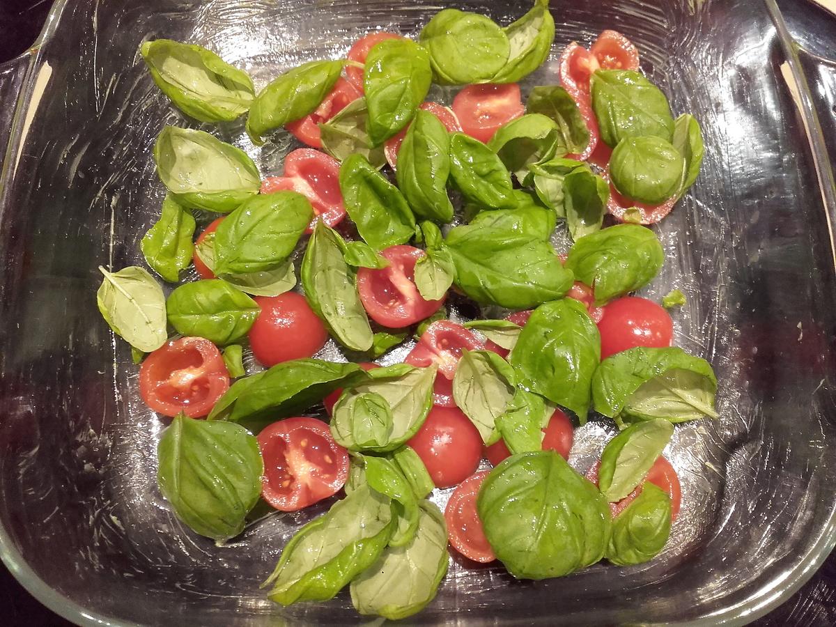 Gratinierte Hähnchenbrustfilet mit Cherrytomaten - Rezept - Bild Nr. 6