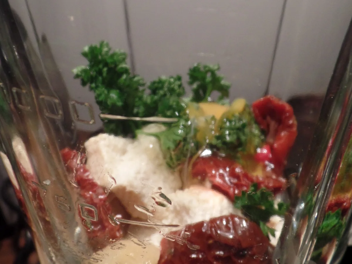 Hackbraten mit Tomatensauce und Bohnen - Rezept - Bild Nr. 1483