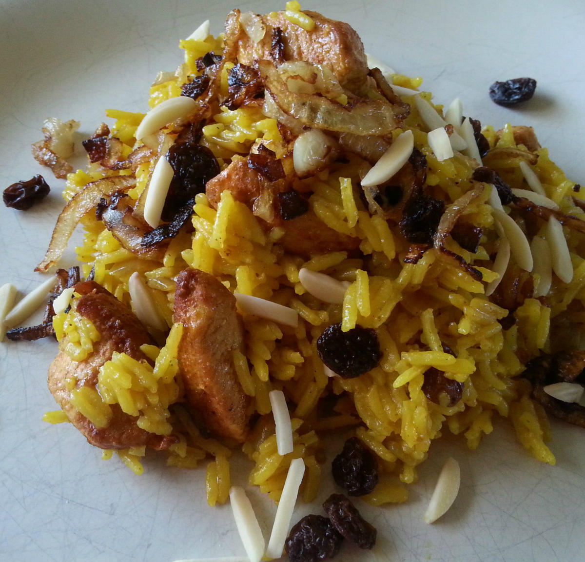 Pilaw Reis verfeinert mit Zimt und Safran - Rezept