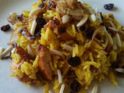Pilaw Reis verfeinert mit Zimt und Safran - Rezept