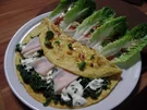 Spinat-Omelett mit Salat - Rezept - Bild Nr. 1483