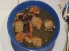 Knoblauchsuppe mit Einlage - Rezept