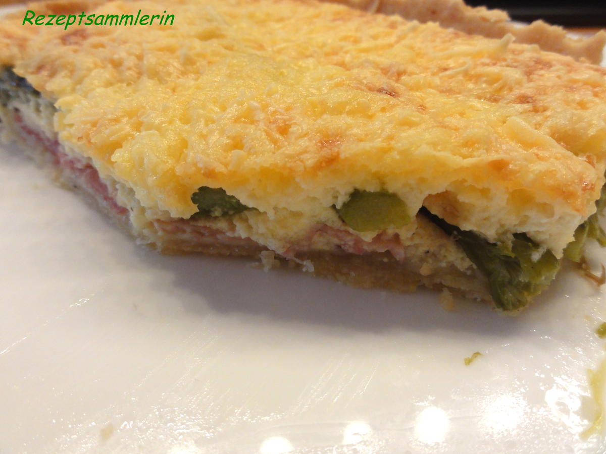 Gemüse: GRÜNER SPARGEL FRISCHKÄSE TARTE - einfach - von Rezeptsammlerin