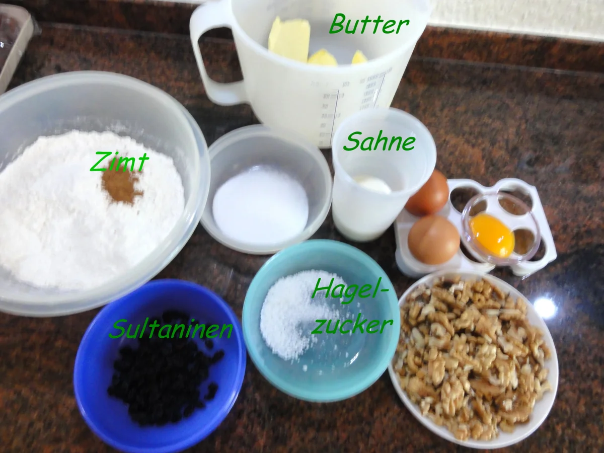 KuchenZwerg:   APFELKUCHEN mit WALNUSS - Rezept - Bild Nr. 1493