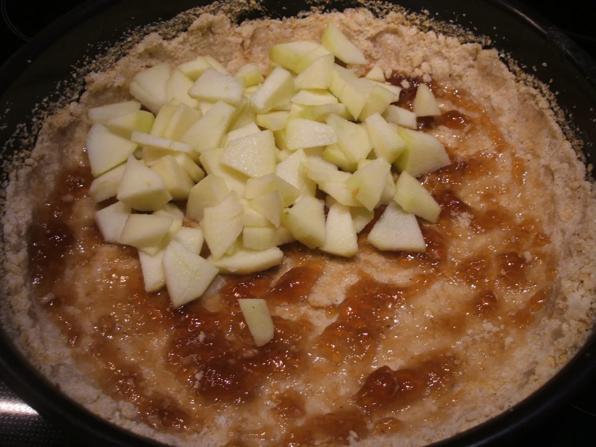 Rezept: Backen: Fränkischer Apfelkuchen Bild Nr. 1503 Backen: Fränkischer Apfelkuchen - Rezept - Bild Nr. 1503