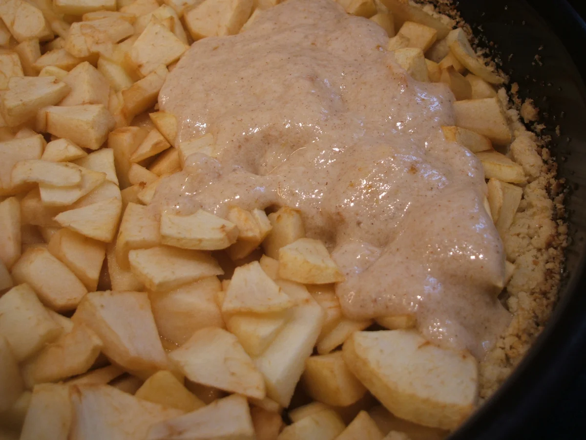 Rezept: Backen: Fränkischer Apfelkuchen Bild Nr. 1508 Backen: Fränkischer Apfelkuchen - Rezept - Bild Nr. 1508