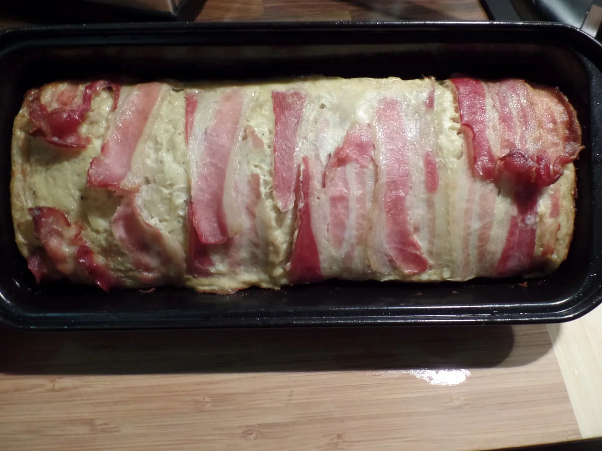 Rezept: Kartoffel-Speck-Kuchen mit Apfelkompott Bild Nr. 1518 Kartoffel-Speck-Kuchen mit Apfelkompott - Rezept - Bild Nr. 1518