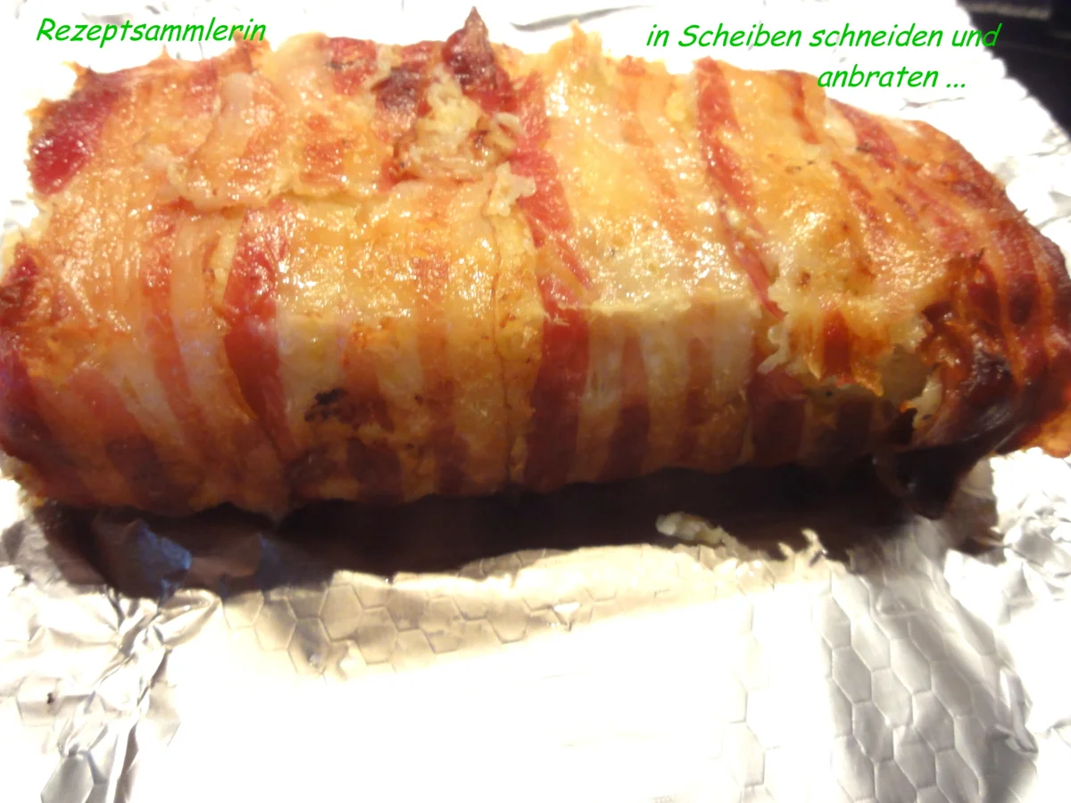 Rezept: Kartoffel-Speck-Kuchen mit Apfelkompott Bild Nr. 1525 Kartoffel-Speck-Kuchen mit Apfelkompott - Rezept - Bild Nr. 1525