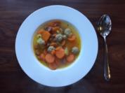 Möhren-Kartoffel-Eintopf mit Pfefferbeißern und Mettklößchen - Rezept - Bild Nr. 1516