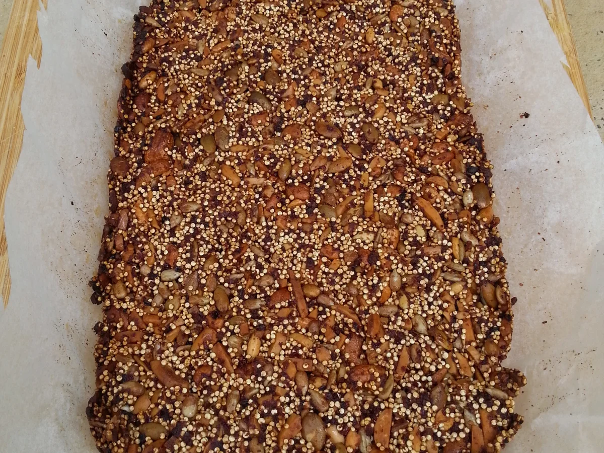 Nussriegel mit Cranberry und Quinoa (12 Riegel) - Rezept - Bild Nr. 1519