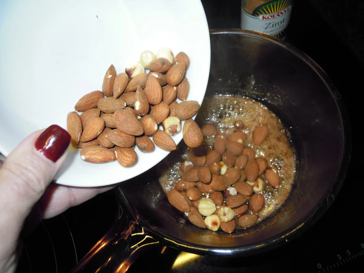 Rezept: schnelle gebrannte Mandeln Bild Nr. 1520 schnelle gebrannte Mandeln - Rezept - Bild Nr. 1520