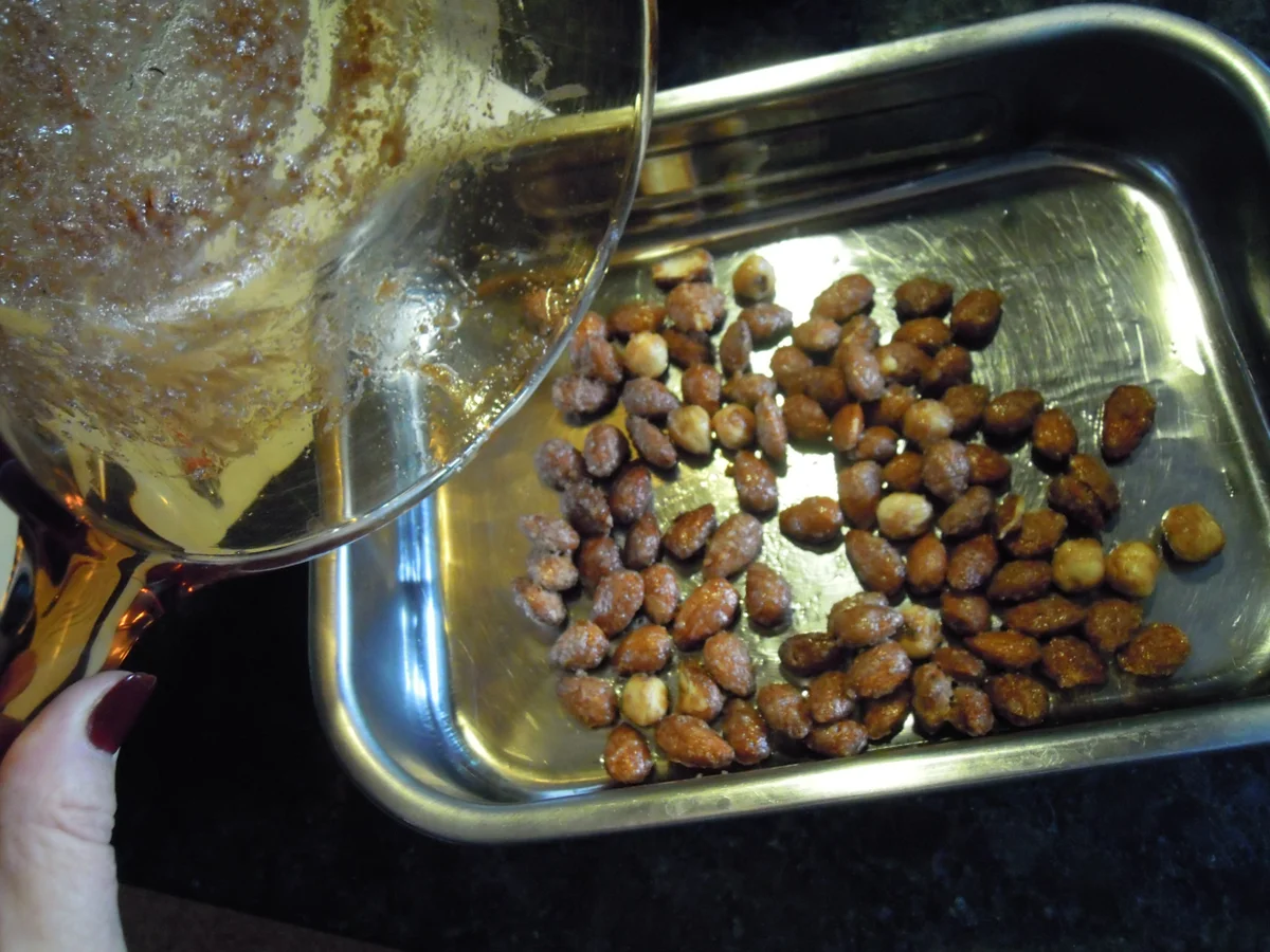 Rezept: schnelle gebrannte Mandeln Bild Nr. 1523 schnelle gebrannte Mandeln - Rezept - Bild Nr. 1523