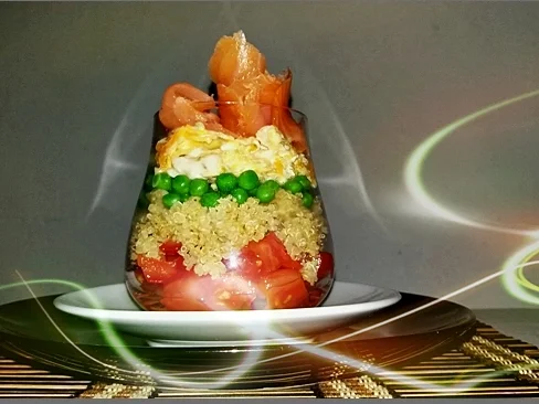 Schichtsalat ➯ im Glas ➯ auch für die Mittagspause im Büro - Rezept - Bild Nr. 1519