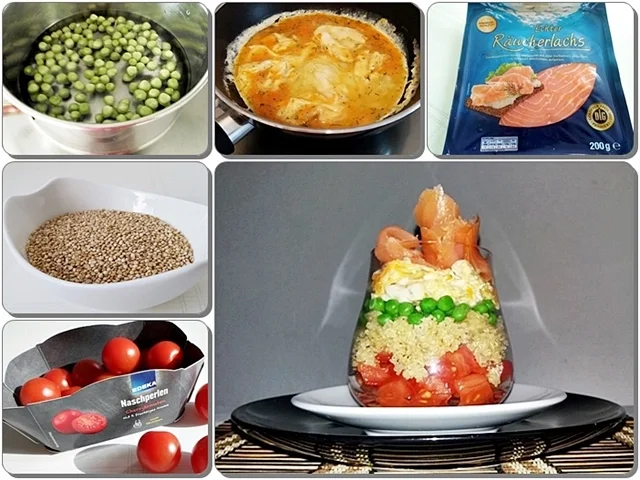 Schichtsalat ➯ im Glas ➯ auch für die Mittagspause im Büro - Rezept - Bild Nr. 1526