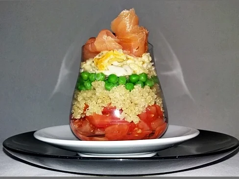 Schichtsalat ➯ im Glas ➯ auch für die Mittagspause im Büro - Rezept - Bild Nr. 1533