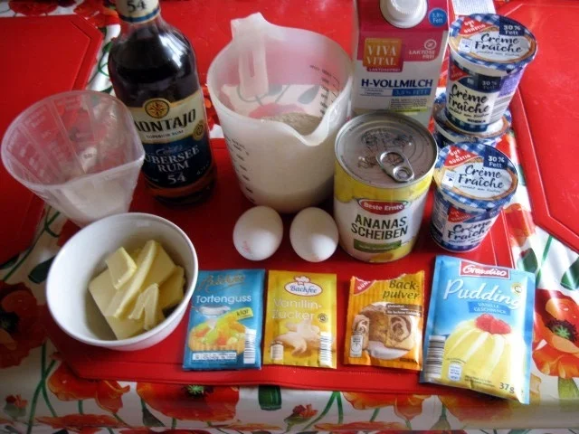 Ananas Kuchen - Rezept - Bild Nr. 1521