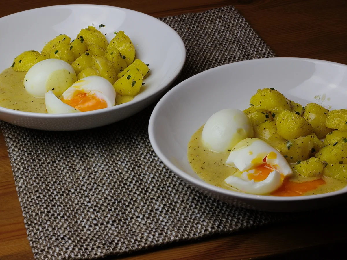 Senf-Dill-Eier - Rezept
