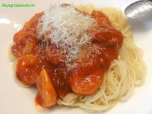 Sauce:   GARNELEN in TOMATEN ~ SAUCE - Rezept - Bild Nr. 1555