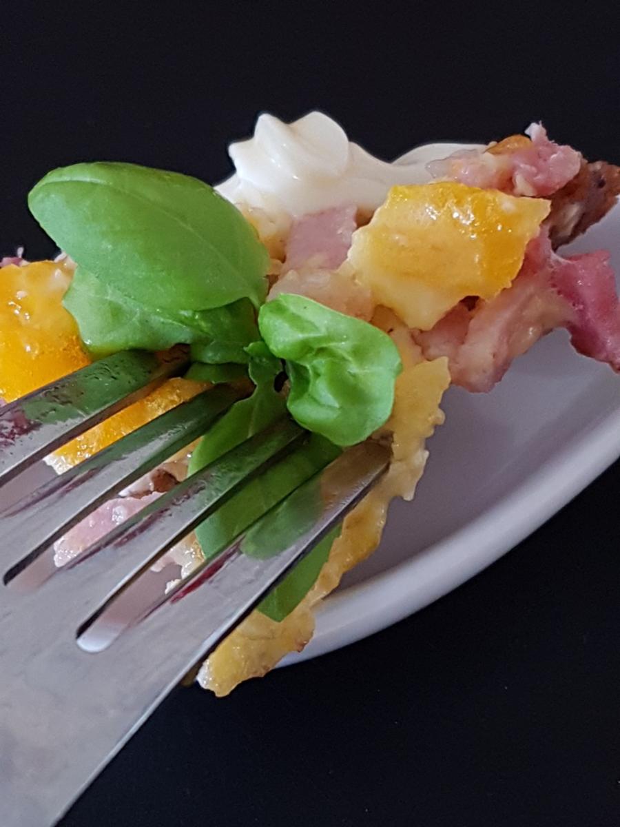 Bilder für Biggi`s Spezial Eierspeisen = Rührei mit Speck und Gurkensalat - Rezept