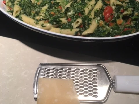 Rezept: Pasta Penne spinachi veg con Pollo di Marcello Bild Nr. 1552 Pasta Penne spinachi veg con Pollo di Marcello - Rezept - Bild Nr. 1552