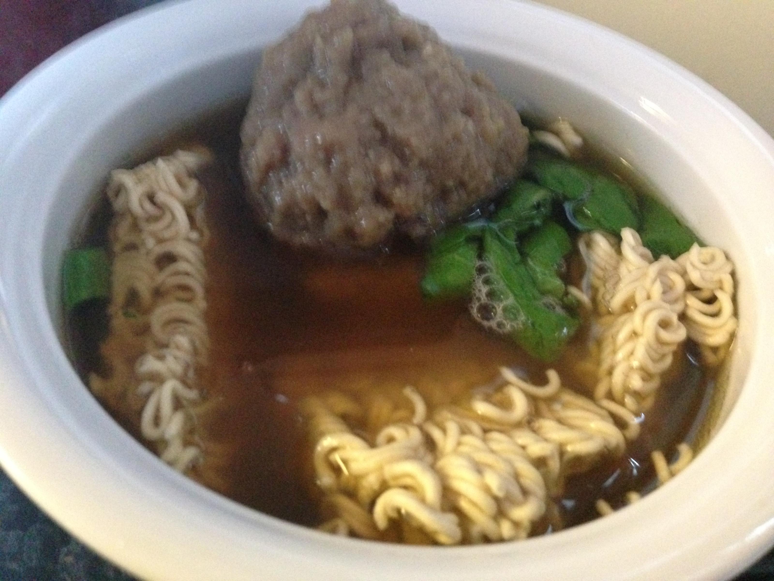 Bilder für Bakso mit Rinderhackfleisch und Tapiokamehl Rezept