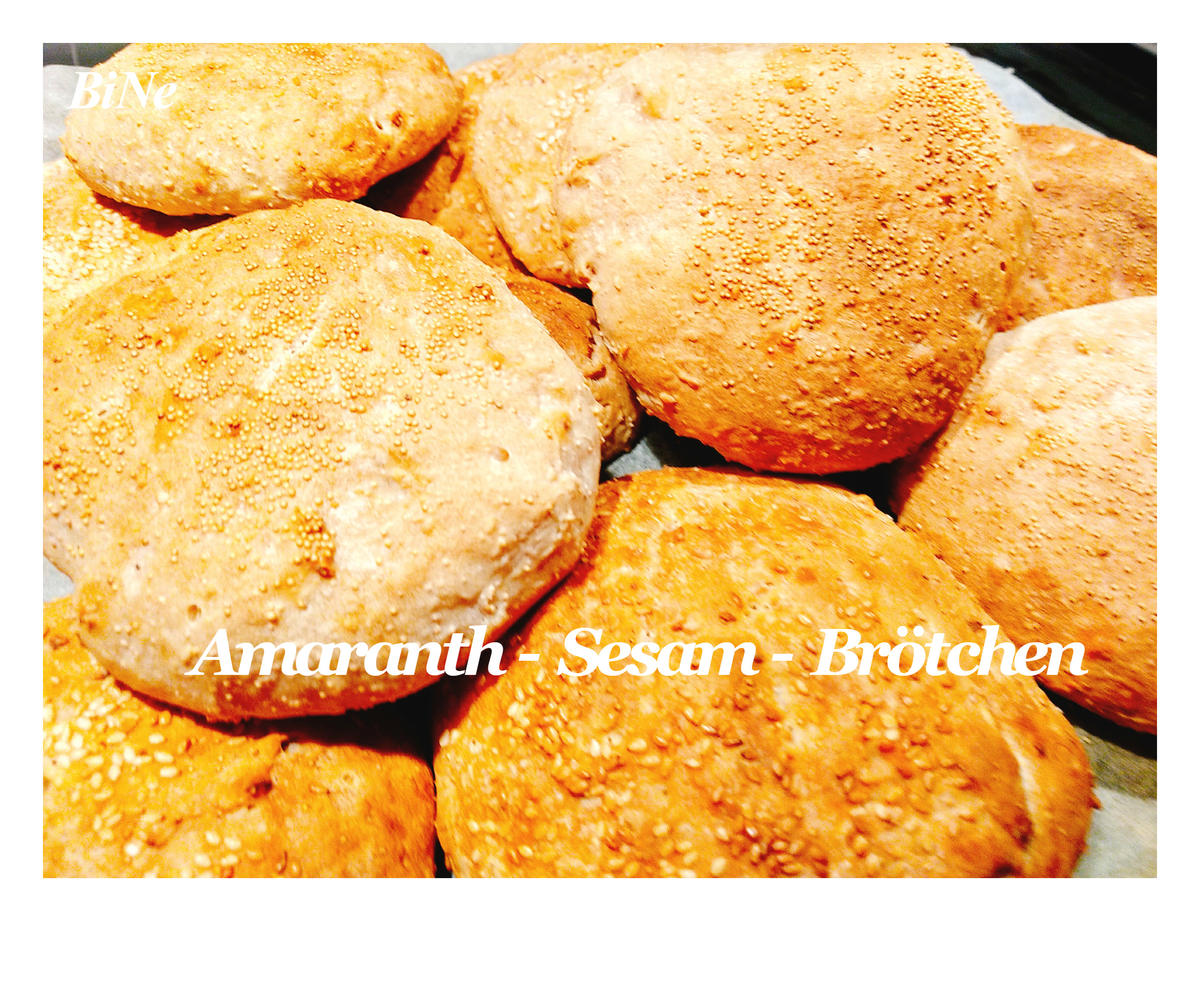 BiNe` S AMARANTH - SESAM - BRÖTCHEN - Rezept - Bild Nr. 1582