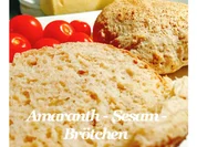 Rezept: BiNe` S AMARANTH - SESAM - BRรTCHEN Bild Nr. 1583 BiNe` S AMARANTH - SESAM - BRรTCHEN - Rezept - Bild Nr. 1583