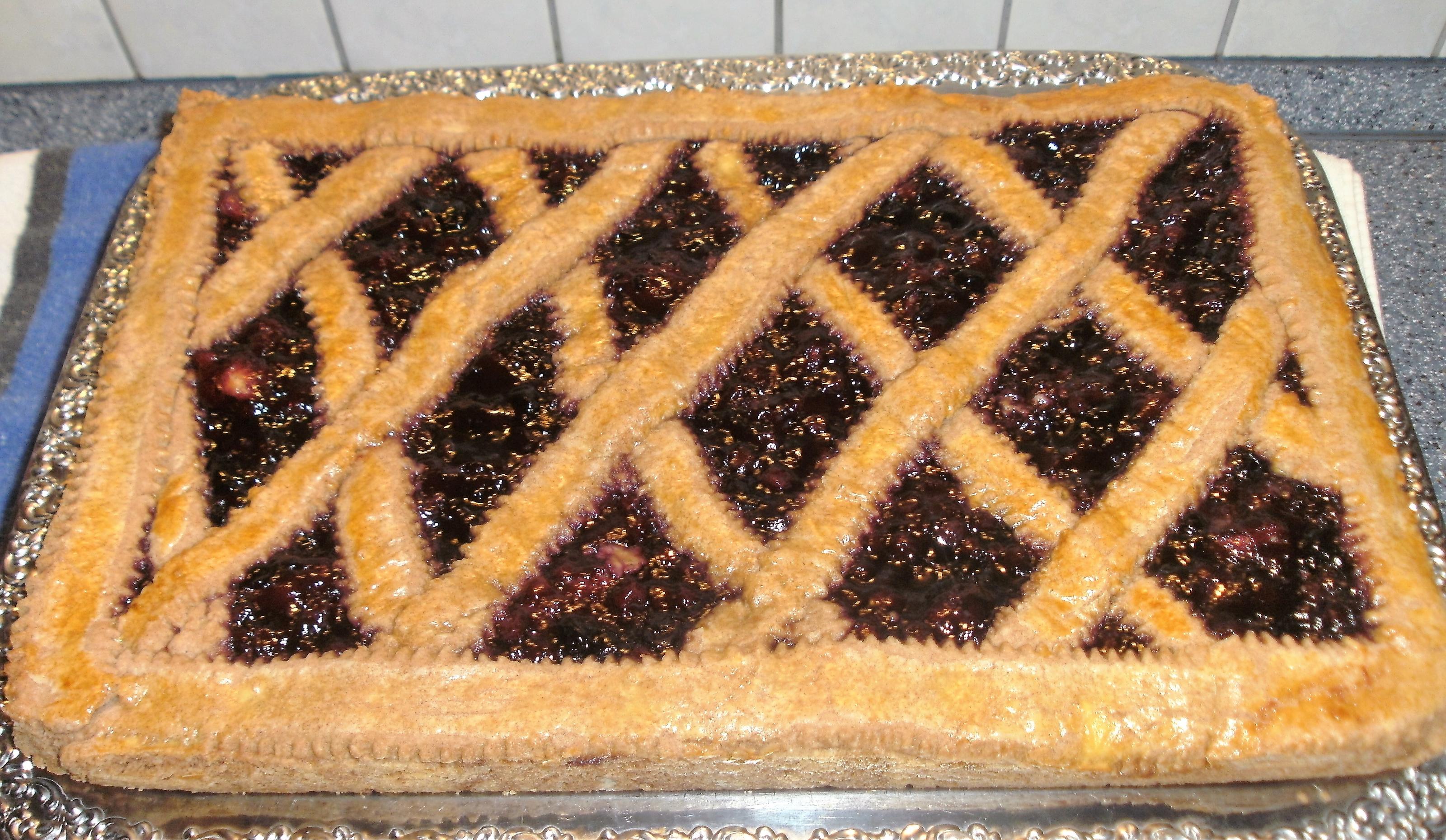 Bilder für Linzer Schnitten vom Blech - Rezept