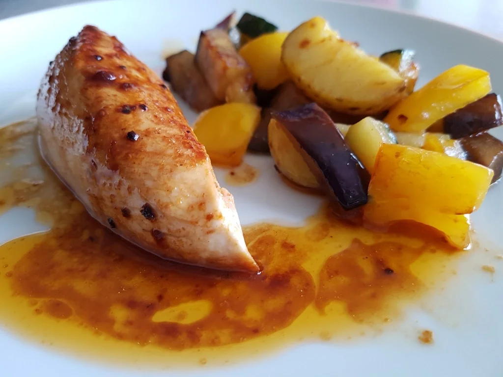 Hähnchenbrustfilet mit Mixgemüse  à la Biggi - Rezept - Bild Nr. 1586