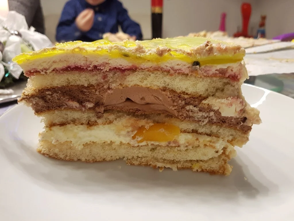 Schnelle Puddingtorte mit Passionsfruchtdeckel - Rezept - Bild Nr. 1590