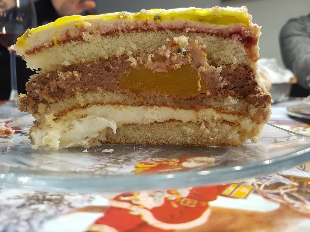 Schnelle Puddingtorte mit Passionsfruchtdeckel - Rezept - Bild Nr. 1591