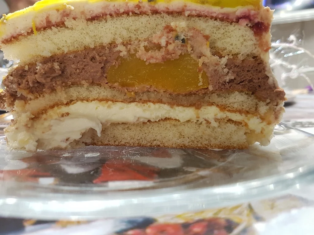 Schnelle Puddingtorte mit Passionsfruchtdeckel - Rezept - Bild Nr. 1592