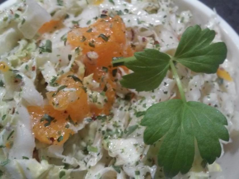 Chinakohlsalat Mit Mandarinen Und Haseln Ssen Rezept Mit Bild