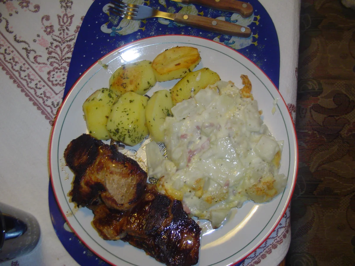 Gratinierter Kohlrabi in Sahnesauce - Rezept - Bild Nr. 1581