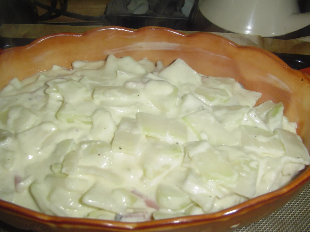 Gratinierter Kohlrabi in Sahnesauce - Rezept - Bild Nr. 1589